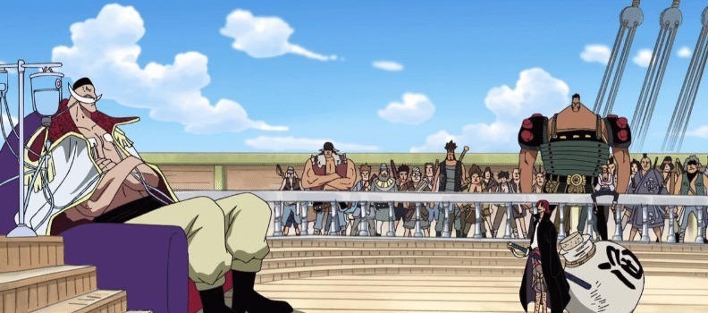 尾田|海贼王尾田也在吹红发的霸王色,等级在雷利之上,能秒钻石乔兹