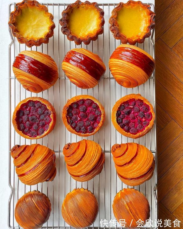 法国有个烘焙师,他做的甜品,简直是强迫症的福音