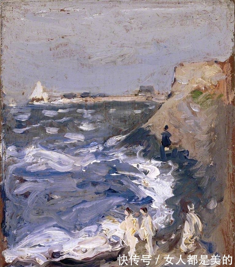 弗格森!他的油画风格多变,受野兽派启发,晚年成为苏格兰色彩大师