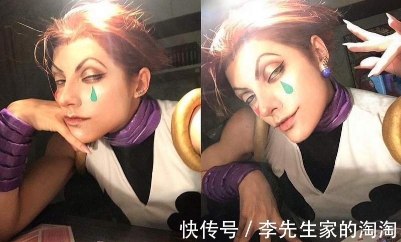 富坚|全职猎人cosplay,我是不是无意间找到西索本人了?
