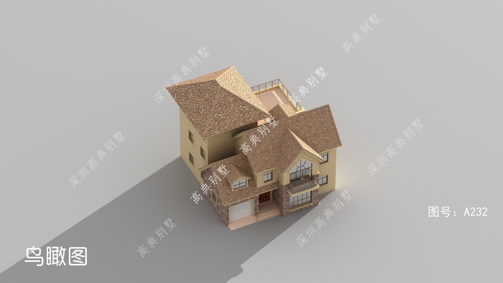 小别墅|这款两层农村小别墅,满足建房的需要,准备建房的收藏。