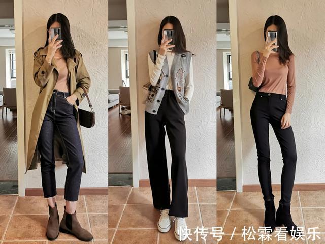 大气|爱不够的小黑裤如何穿才时髦20套Look供你借鉴,时髦大气还高级