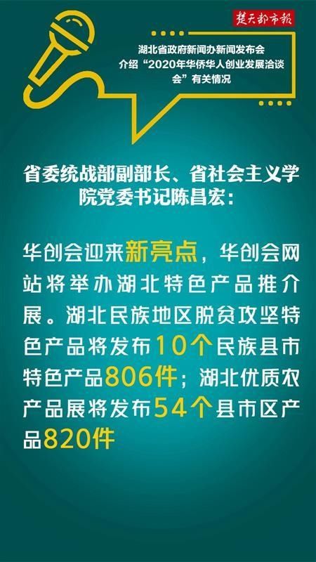 海报|海报｜2020年“华创会”11月18日在汉开幕，亮点抢先看！