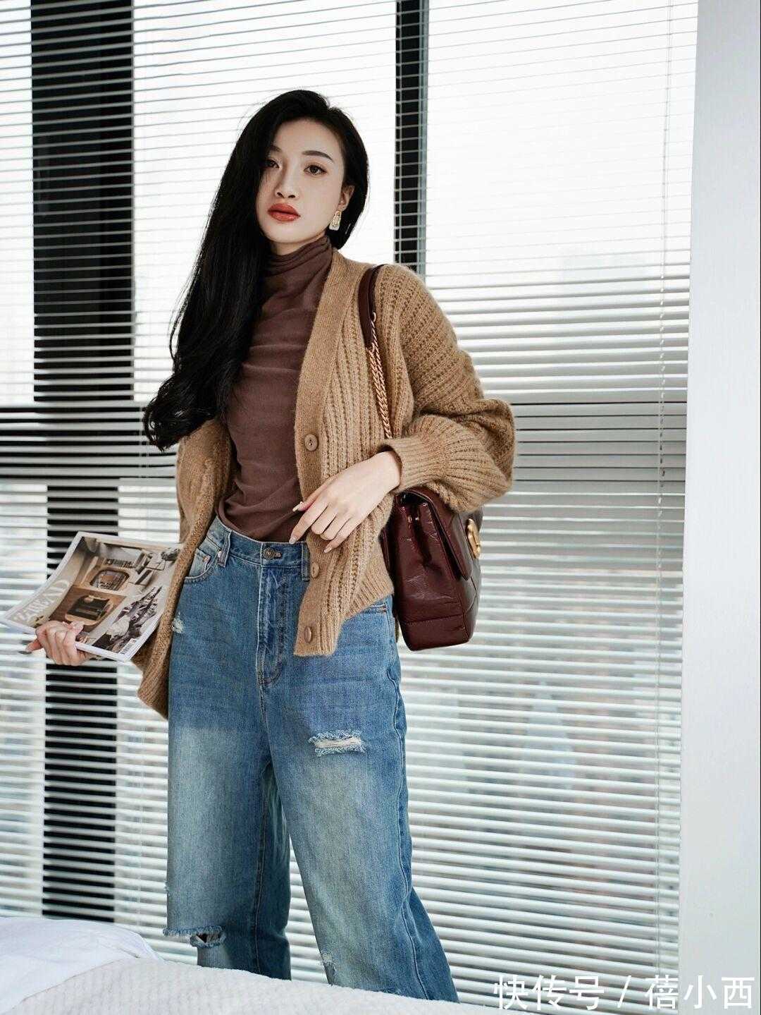 针织开衫|春季穿搭简约才高级,分享一组“针织开衫”搭配,适合3040岁女人