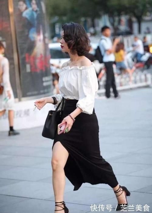 破洞牛仔裤 温婉清新的美女,时尚裙子新穿搭,又有谁能不爱呢?