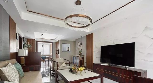 展示柜|新中式客厅电视墙,儒雅端庄,华丽大方!新中式客厅电视墙,儒雅端庄,华丽大方!