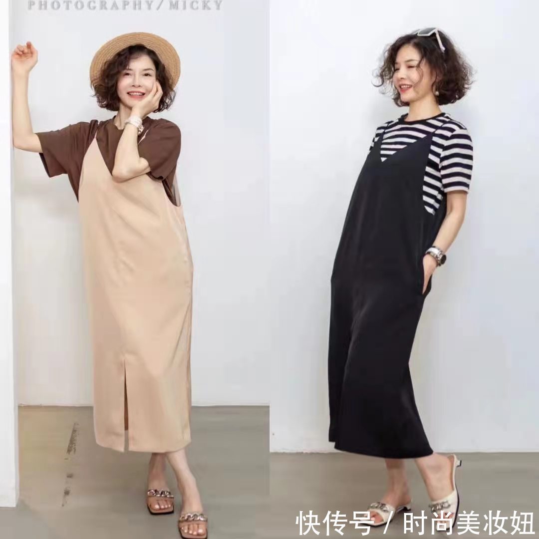 中年|40岁别穿得太老套,学这位中年"姐姐"的穿搭术,洋气又减龄