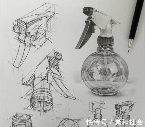 严谨#为什么说素描必须要严谨?看到这些作品就明白了