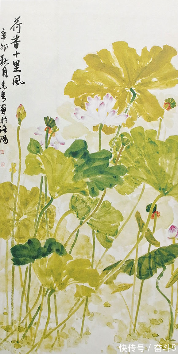 十里荷香|画家许素青——清新淡雅 笔墨简远