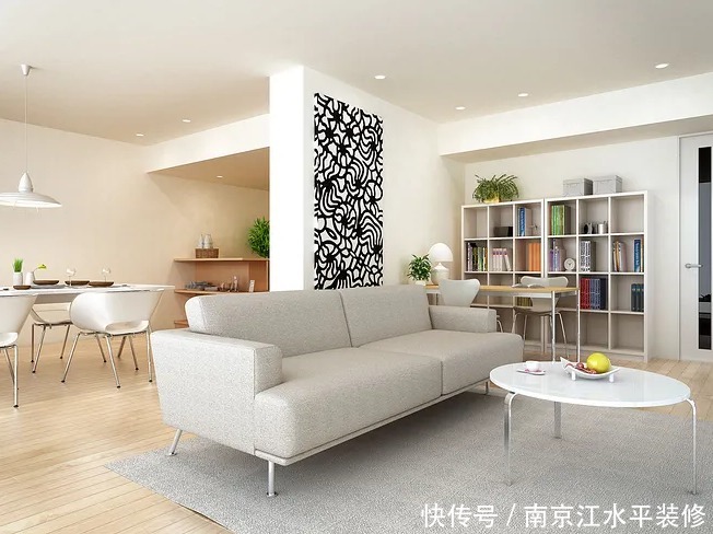 视觉效果|客厅的沙发要不要靠墙，好处劣处都会有，就看客厅是怎么样的