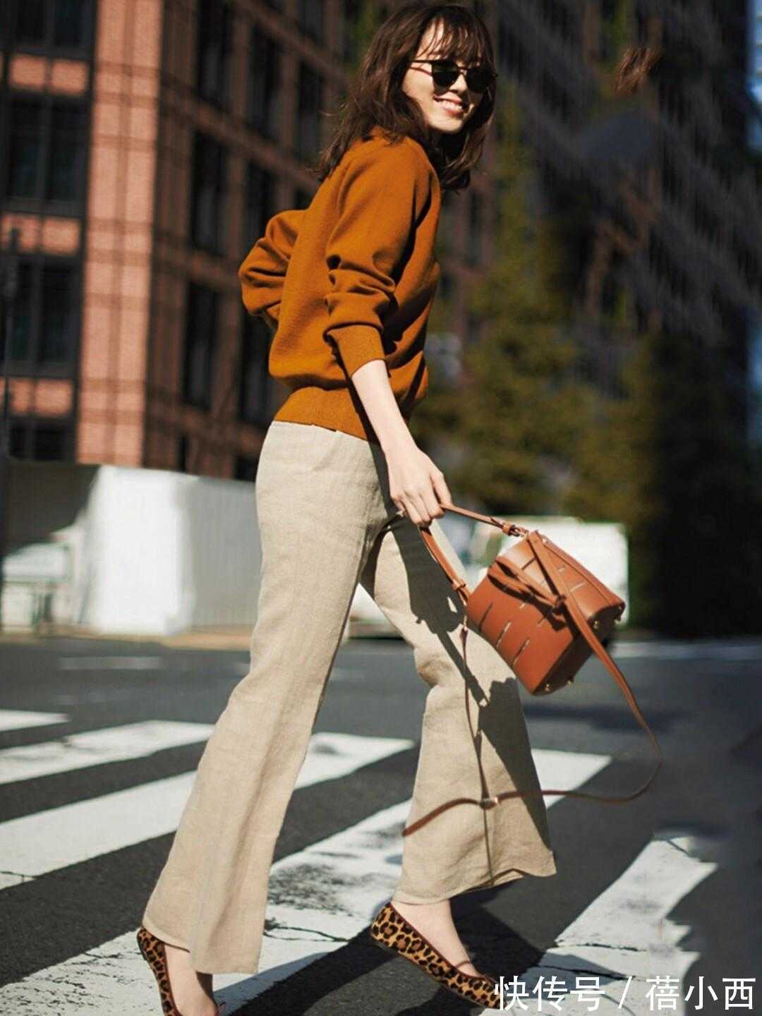 博主|优雅的日本女人都爱穿针织衫,懂得配色和搭配技巧,简直美呆了!