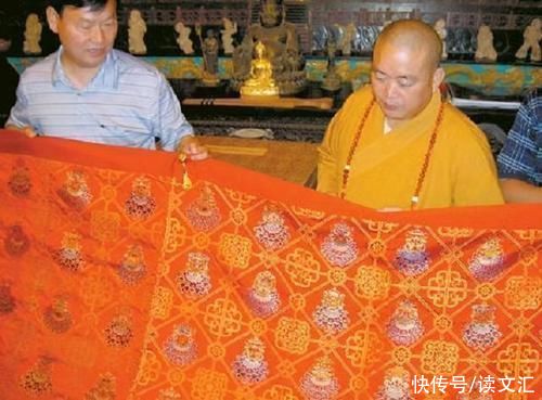  缝制|释永信的袈裟极致奢华:用金线缝制，配钩用18K金，全国仅此一件