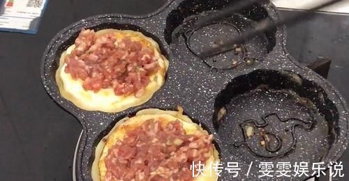 搅拌均匀|最近很火的鸡蛋汉堡,外面卖5块钱,教你在家做,成本不到2块钱