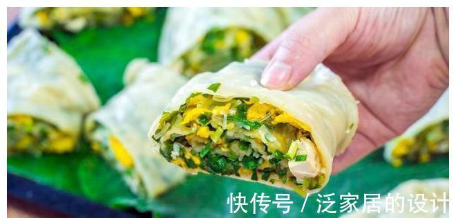 亦菜|最近早餐迷上这道面食，一擀一卷，咬一口满嘴香，三伏天要多吃