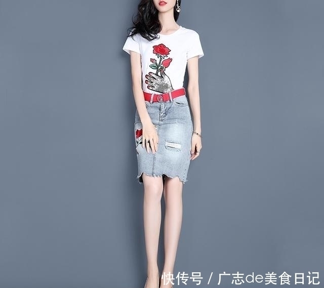 娜娜女王2017夏装新款|身高157的我,穿第4款显高套装逛街,竟有人问我是不是165