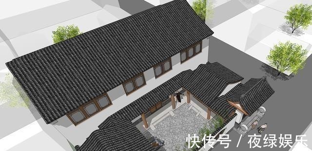 大空间|惊艳全村,这处自建四合院设计,堪称自建典范!