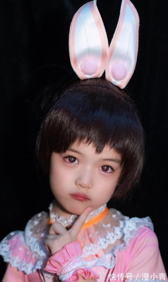斗罗|斗罗:5岁小美女COS小舞,造型俏皮可爱,秒杀成年人的COS成片