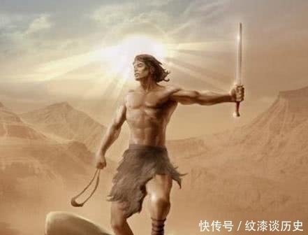 巨人|黑桃K上的“国王”,用石头打倒巨人,从牧羊人成为一国之君