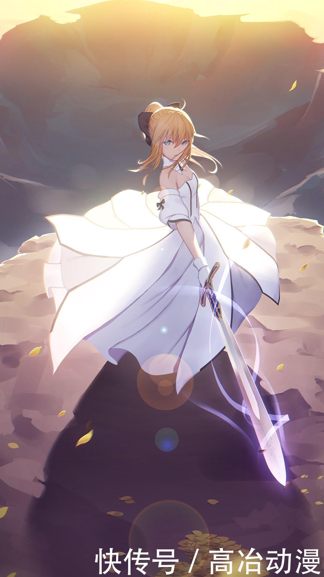 fate阿尔托莉雅高清壁纸合集,含手机合集