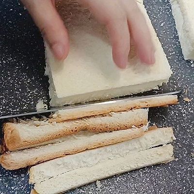 吐司|吐司芝士火腿卷