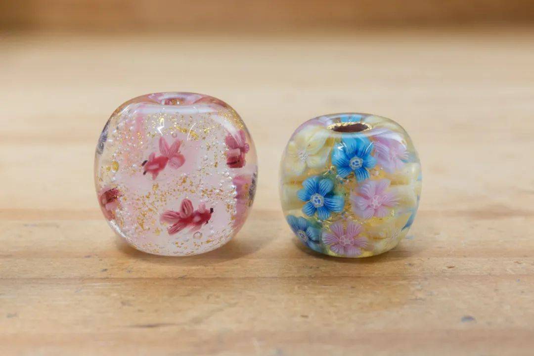 玻璃珠#他在玻璃中作画,将微小世界的美展现得淋漓尽致!