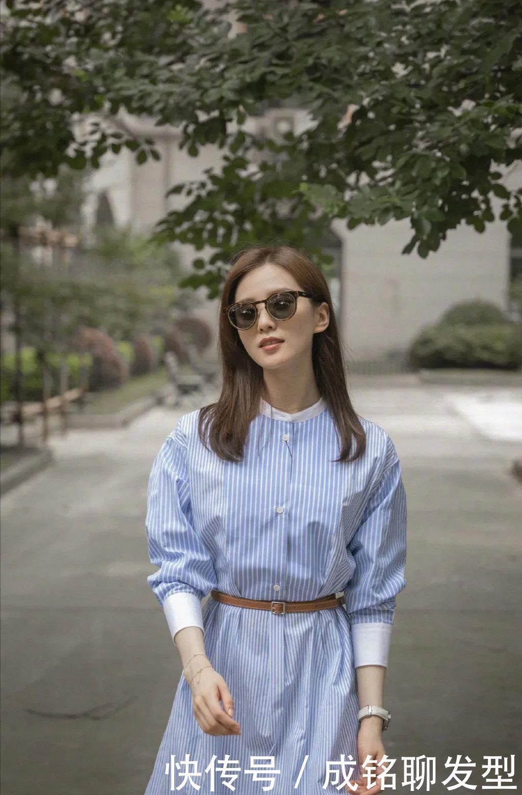 身材|今夏火了“衬衫裙”,根据身材选对款式是重点,显身材又时尚减龄