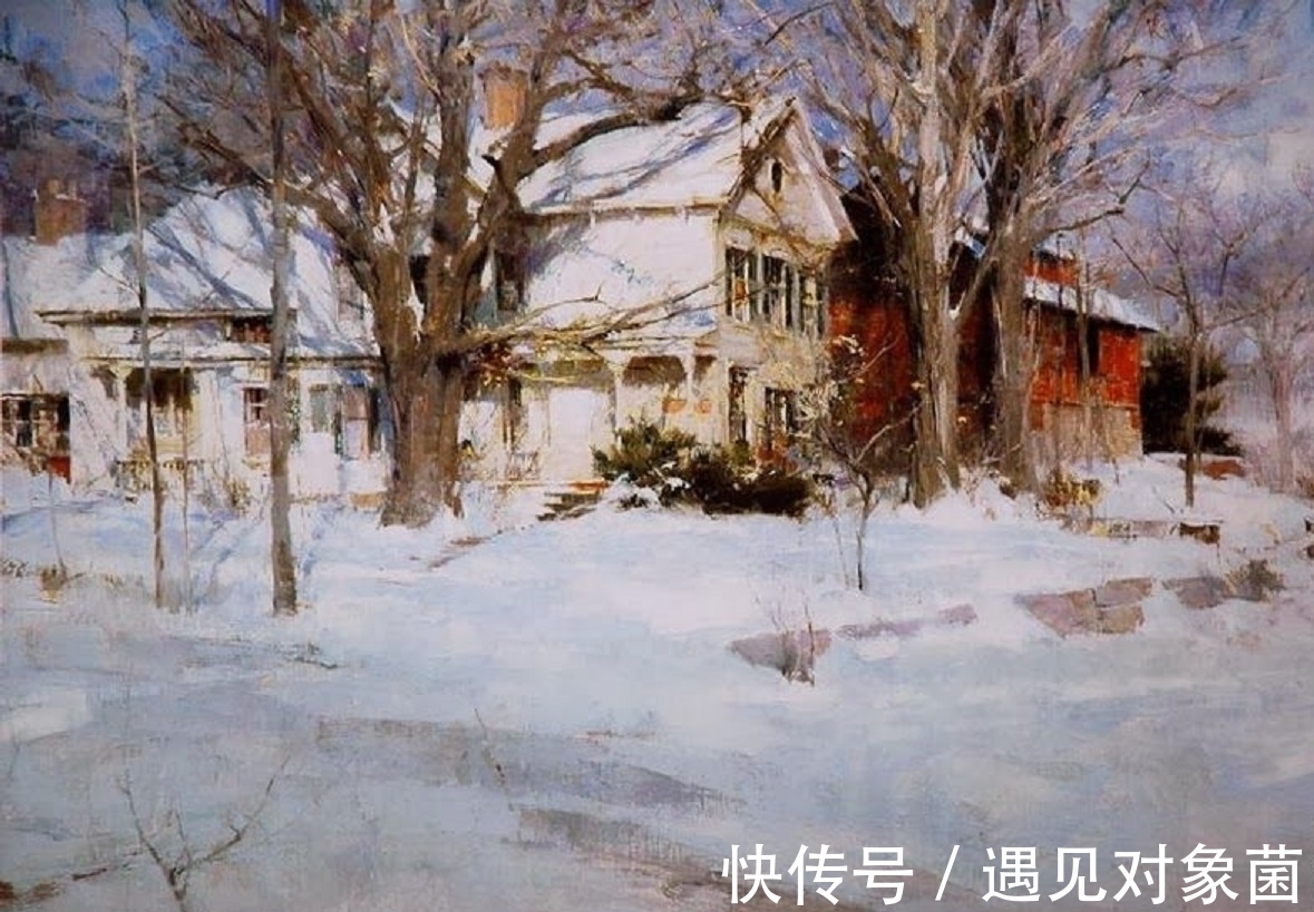 女王陛下#教科书式的经典画作,英国女王都赞赏不已的“大触之神”理查德