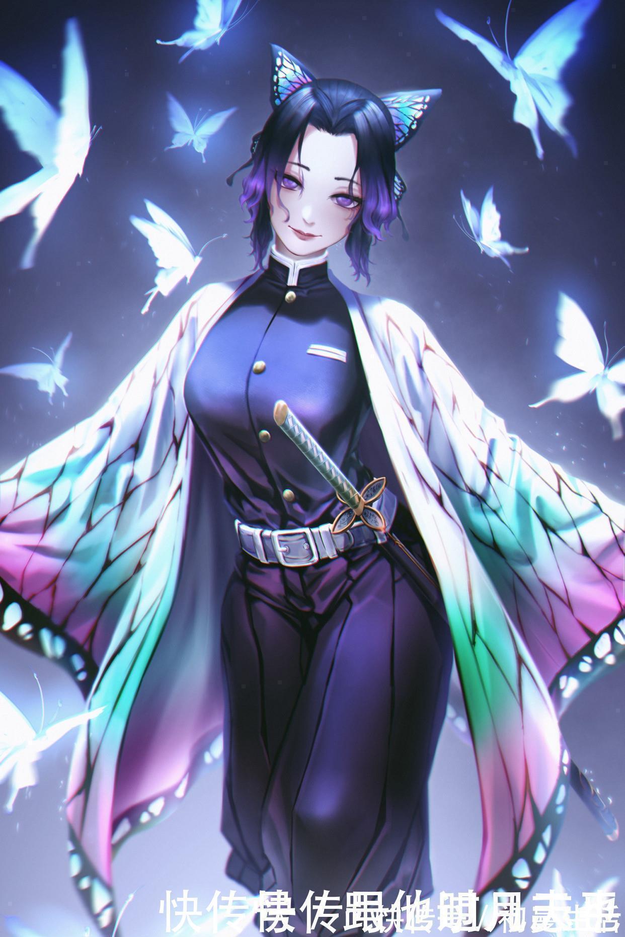 圣诞节|这些《鬼灭之刃》的同人画师,为什么画出的蝴蝶忍都很像本子呢?