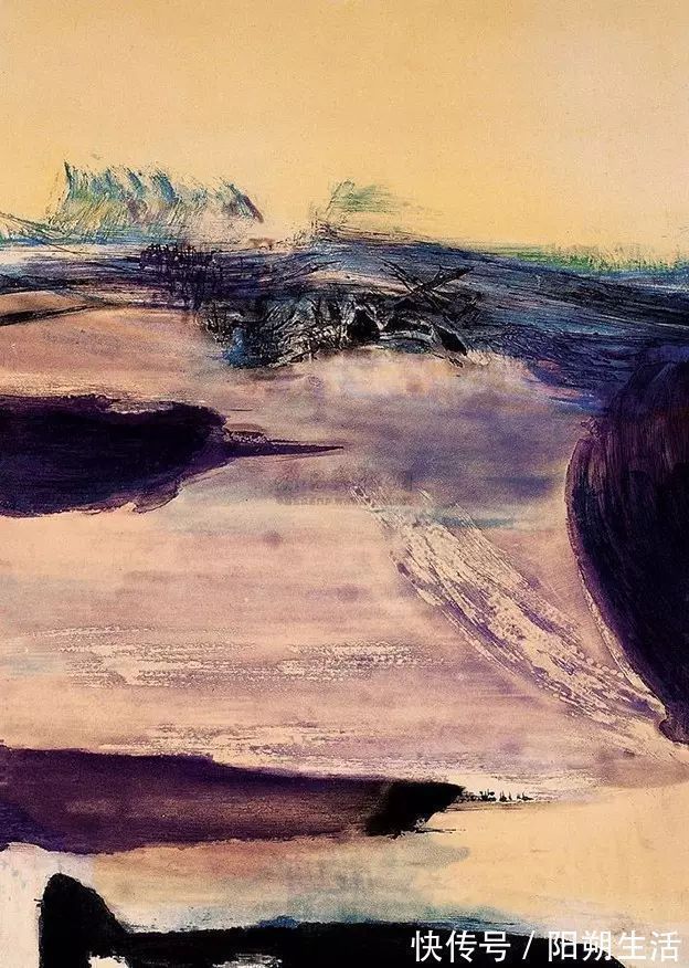 赵无极!我国的现实主义不仅否定了艺术,也否定了传统,艺术让我不怕死