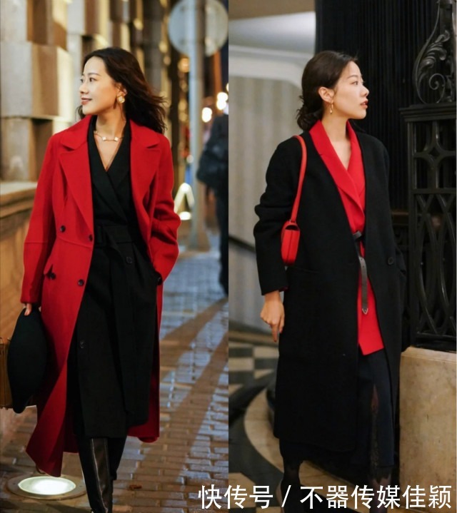 讲真,肩宽背厚的女人,不要这么穿大衣!分分钟显胖十斤(不止)