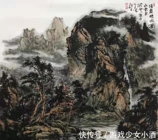 作品|古风新韵 意境深远——画家张卫军山水作品赏析