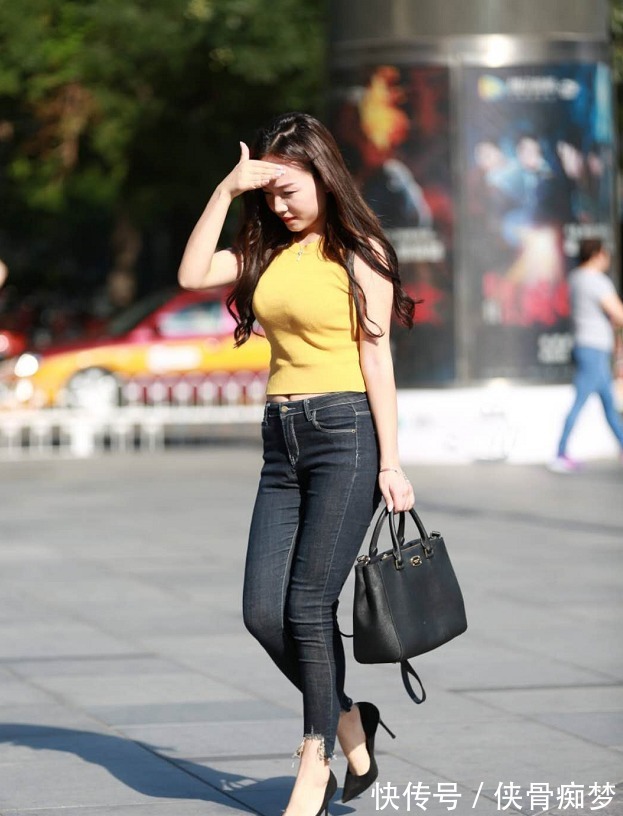 小姐姐 时尚穿搭高挑小姐姐,凸显模特般的气质,韵味十足!