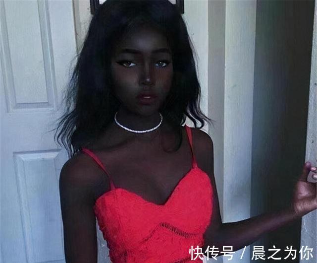 美女孩|非洲最美女孩，身材好的人，就算黑，也可以美的很出众