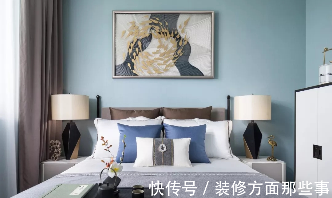 金色|162平中式四居室,以暖柿调糅合端庄雅正的金色这样居然很温馨