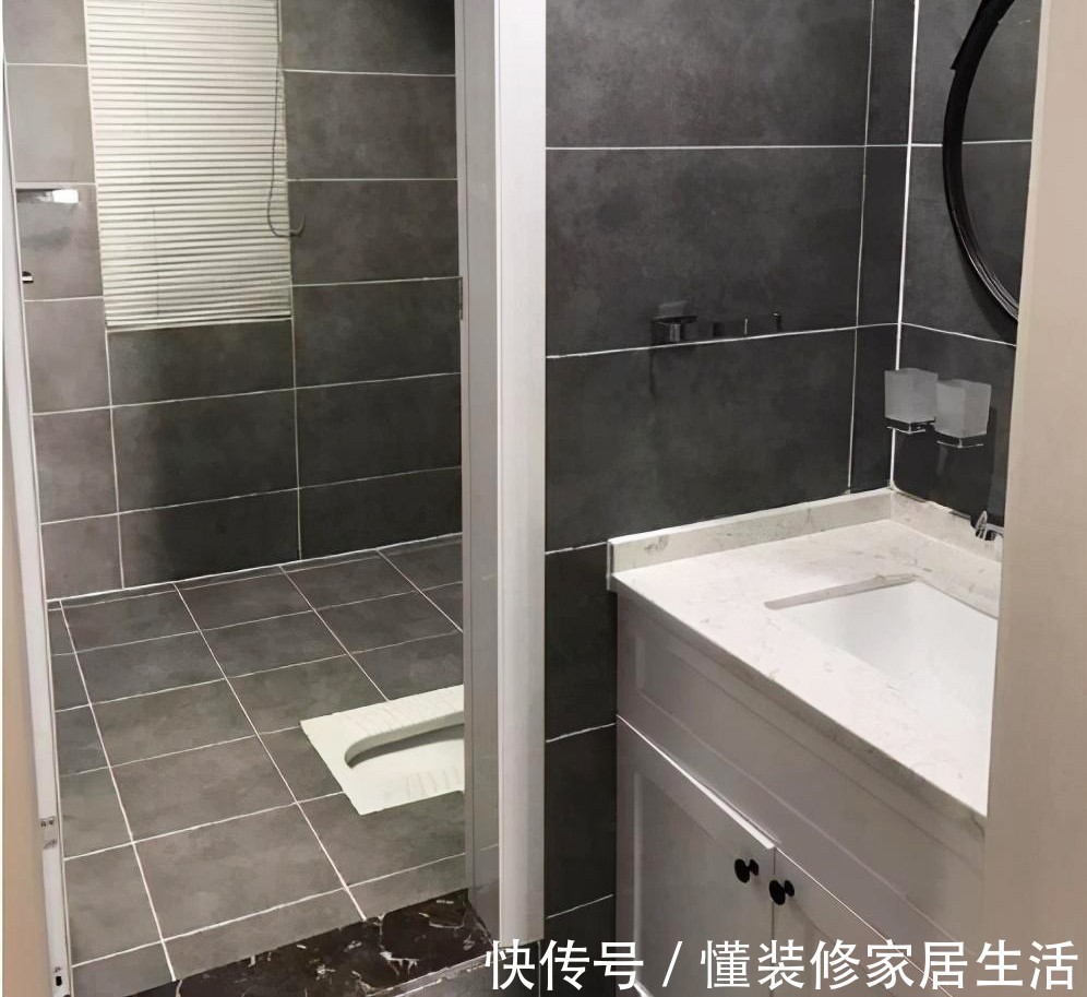 地漏|聪明人家里从不装地漏,实际上我家装的蹲坑,不占位置排水又快