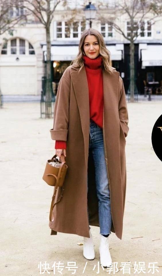 阔腿裤|秋冬的时髦,人手一件的高领毛衣就足够,这5种搭法,高级又时髦