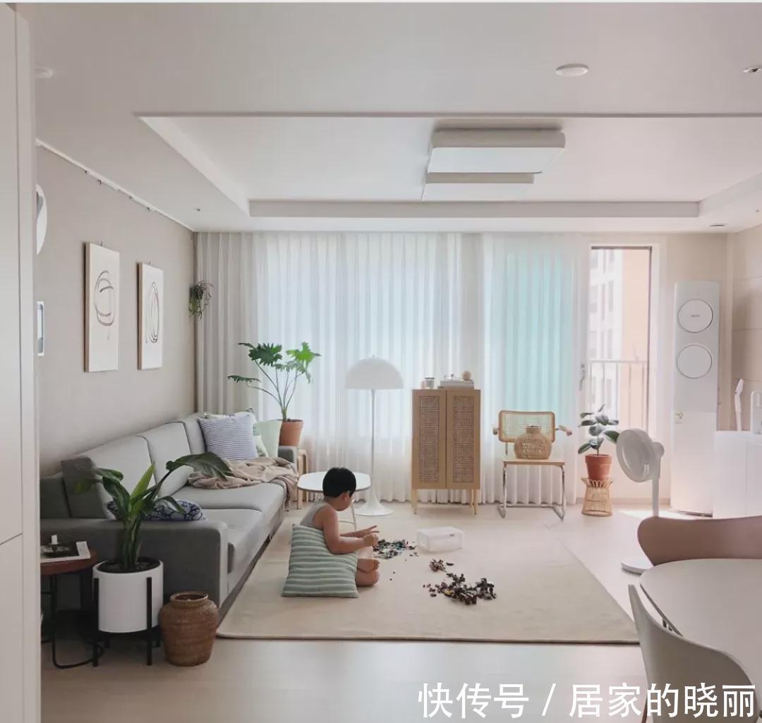 厨房|韩国95平两房一厅，妈妈晒家居照引8万人点赞，被称最美儿童房