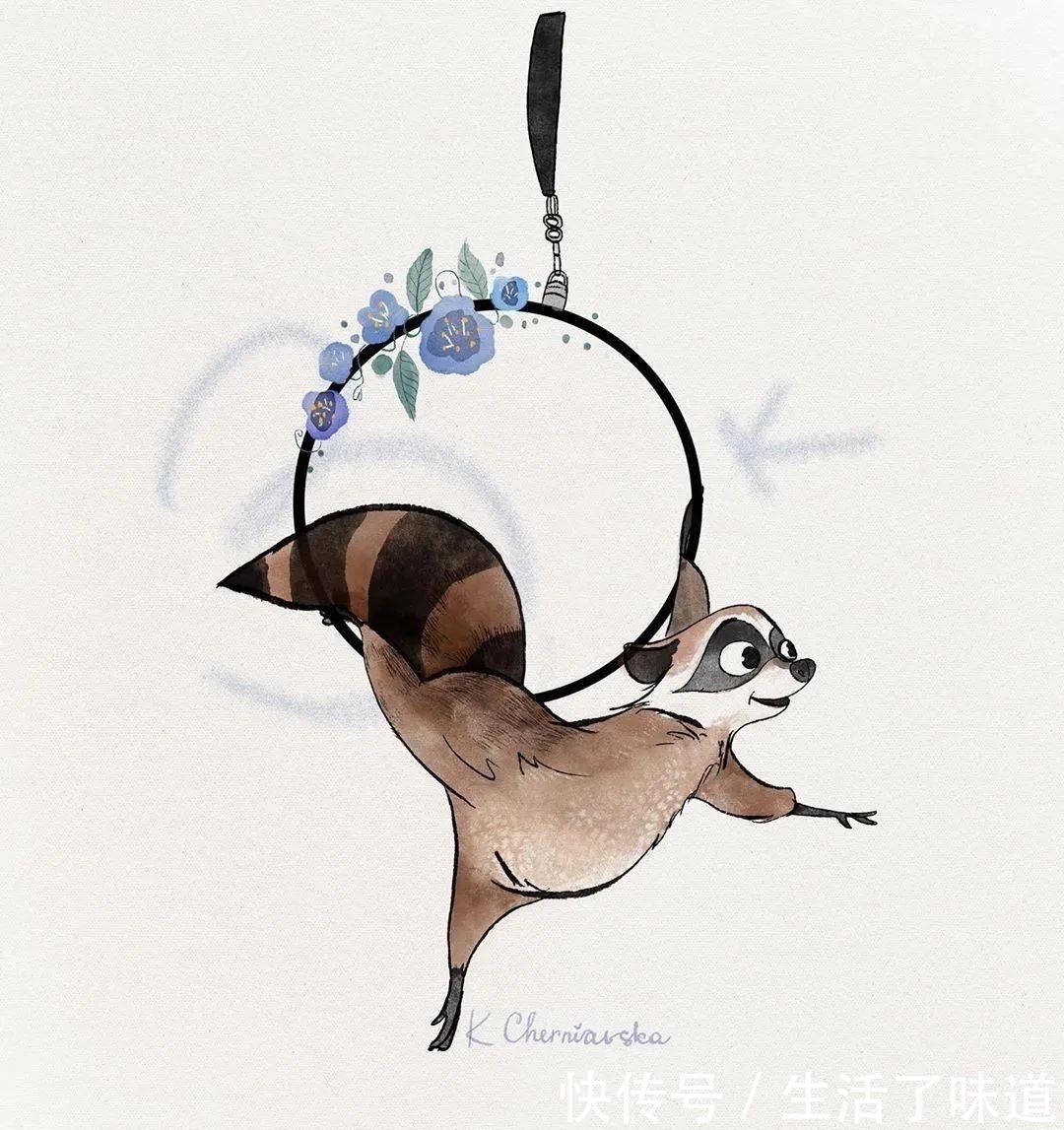 有意思的半边脸肖像:画师otido_4u的平板插画作品|插画师| 作品