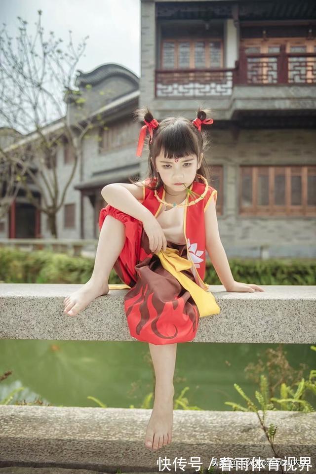 小朋友|体型神还原，小朋友cos哪吒小可爱，网友直呼：哪吒本吒