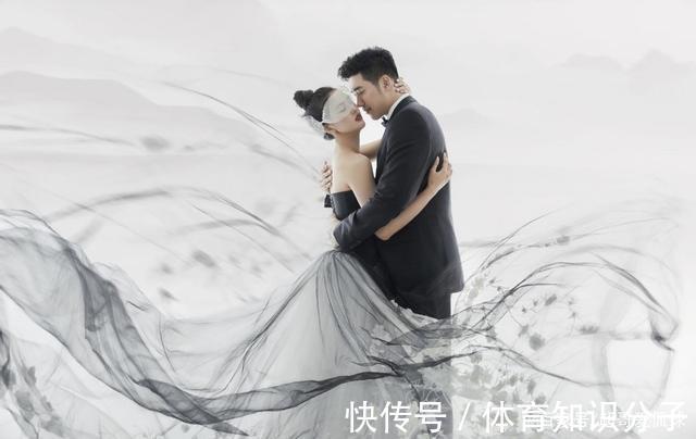 篮坛|篮坛喜事,2米08中锋晒婚纱照,妻子世界冠军,1米93大长腿美女