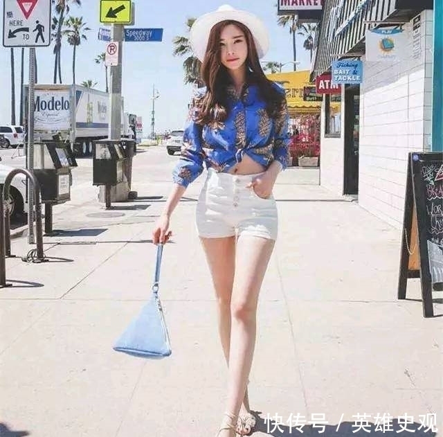 性感迷人的韩国时尚小姐姐,展示牛仔裤的优雅气质!