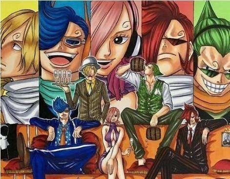 杰马尔|海贼王草帽一伙的后台有多硬海军除了乔巴其他人都有人罩