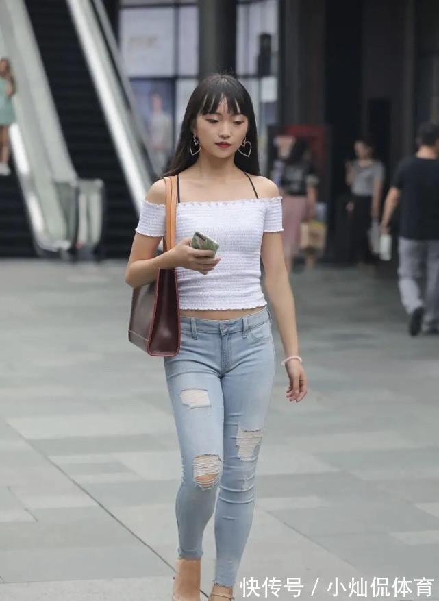 小肚子|今年流行“低腰裤”,但也并非谁都能穿,露出小肚子不是很尴尬?