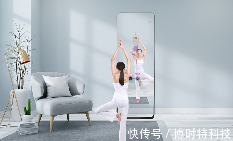 跑步机|把一面“镜子”当教练，现在时尚人士不去健身房，而是居家这样操作！