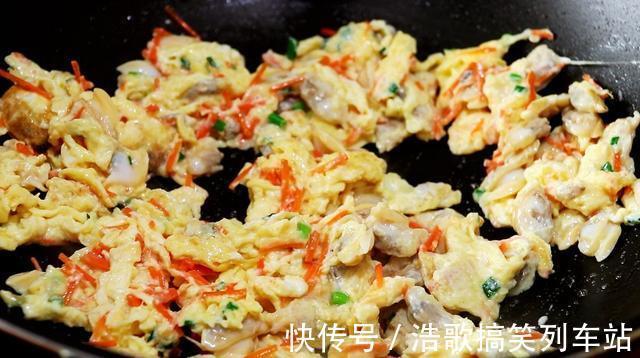 炒鸡蛋|炒鸡蛋谁都会做,想把鸡蛋炒好吃有窍门,加上它,鲜掉眉毛