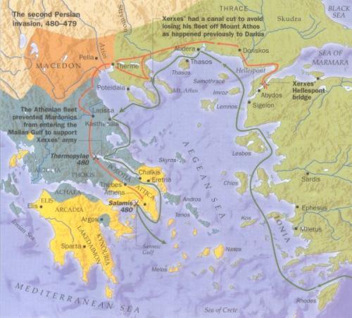 大军|萨拉米湾海战，来势的波斯大军为何又遇失败