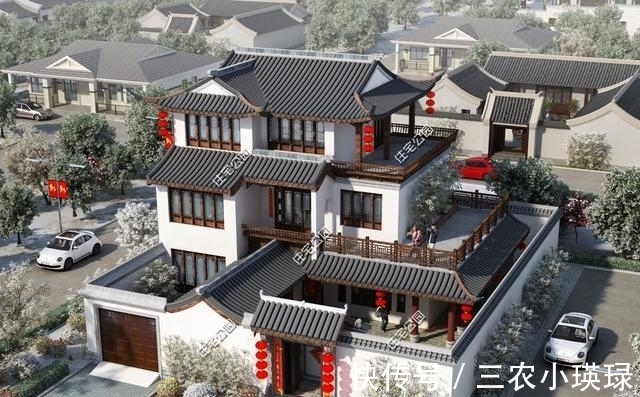 合院|回农村建一栋中式合院是啥感觉?门槛险被踏破,全都过来围观