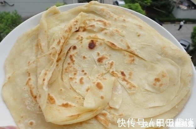 一碗面粉，不放温水，不放凉水，教你做烙饼，软嫩营养，总吃不腻