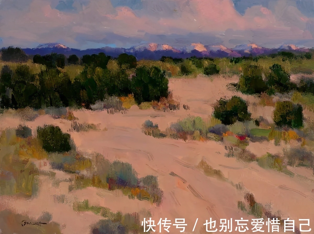 布兰克特|一个地方画了40多年,但在他的眼中依然保持鲜活!