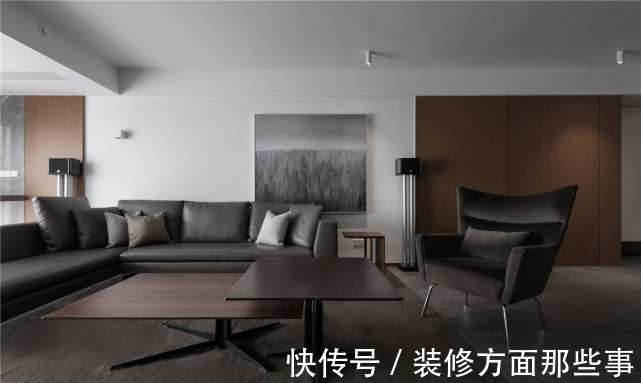 装修|120平现代简约风三居室,儿童房的蓝色很有童话的感觉